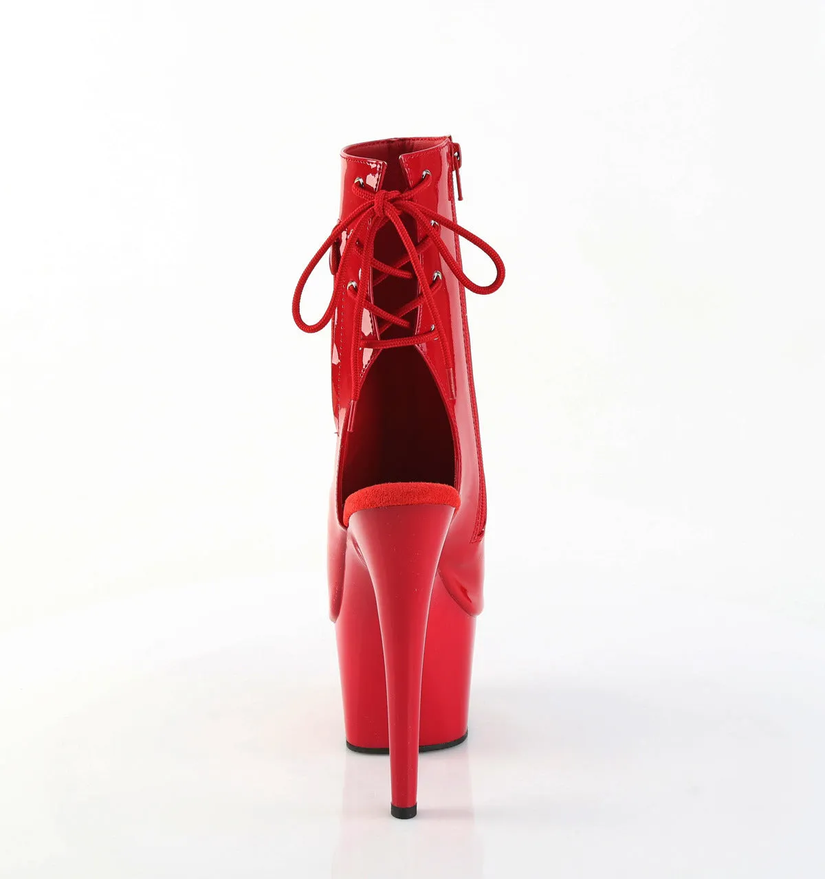 Adore 1018 Red  7" Heel Platform Ankle Boots Direct