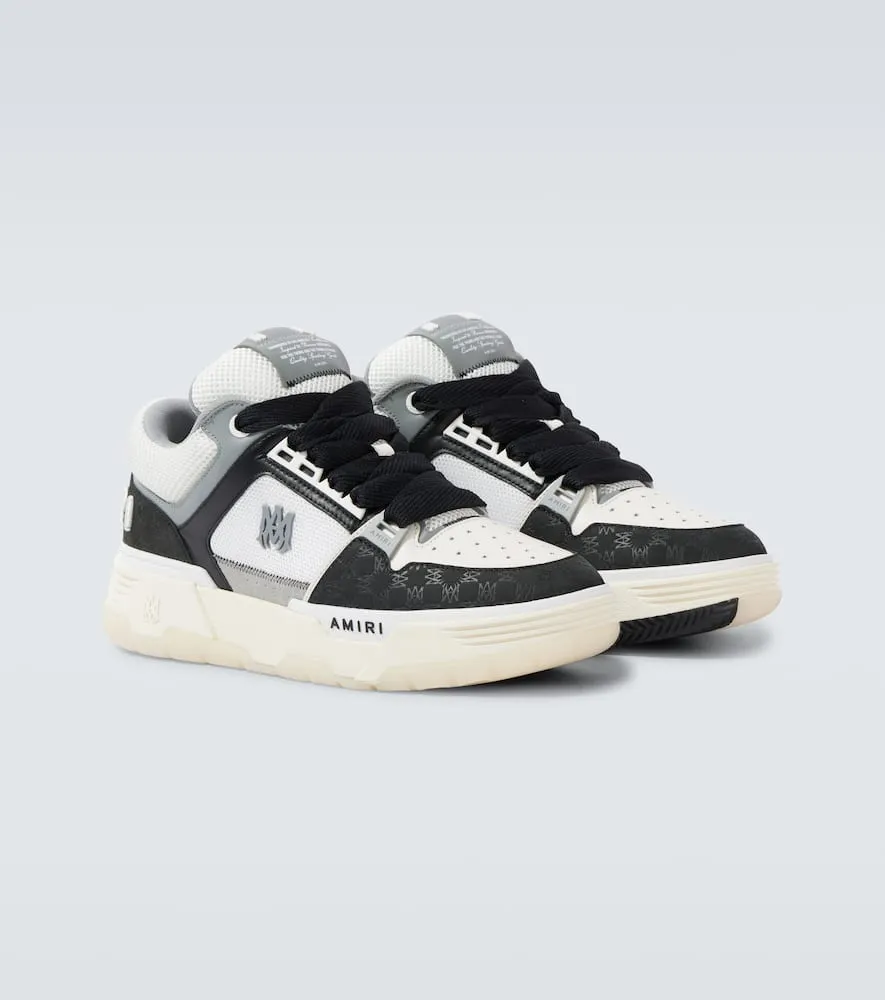 Amiri Ma-1 debossed leather sneakers