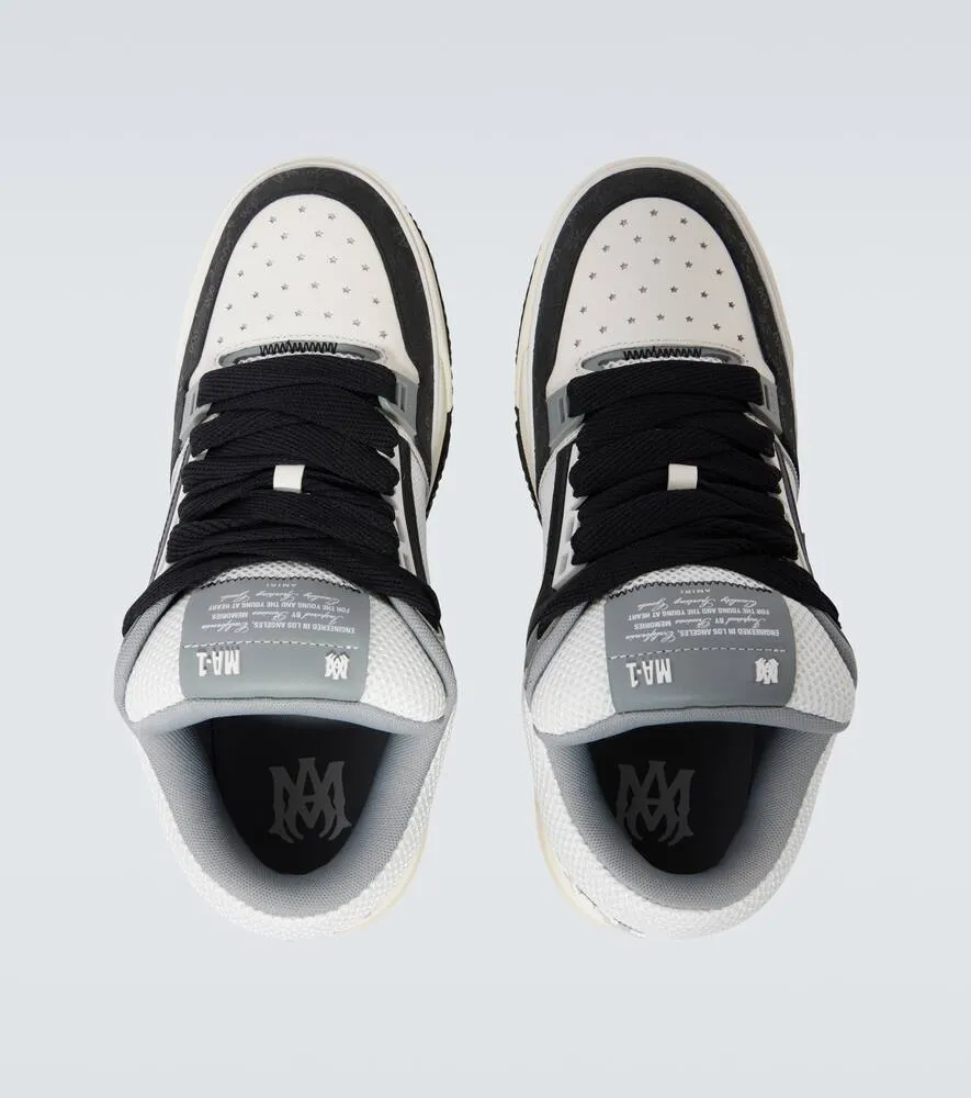 Amiri Ma-1 debossed leather sneakers