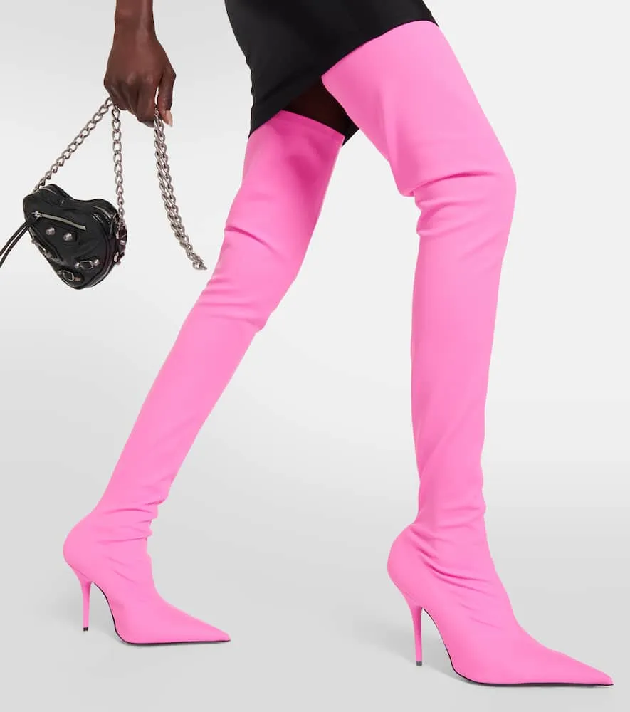 Balenciaga Knife over-the-knee boots