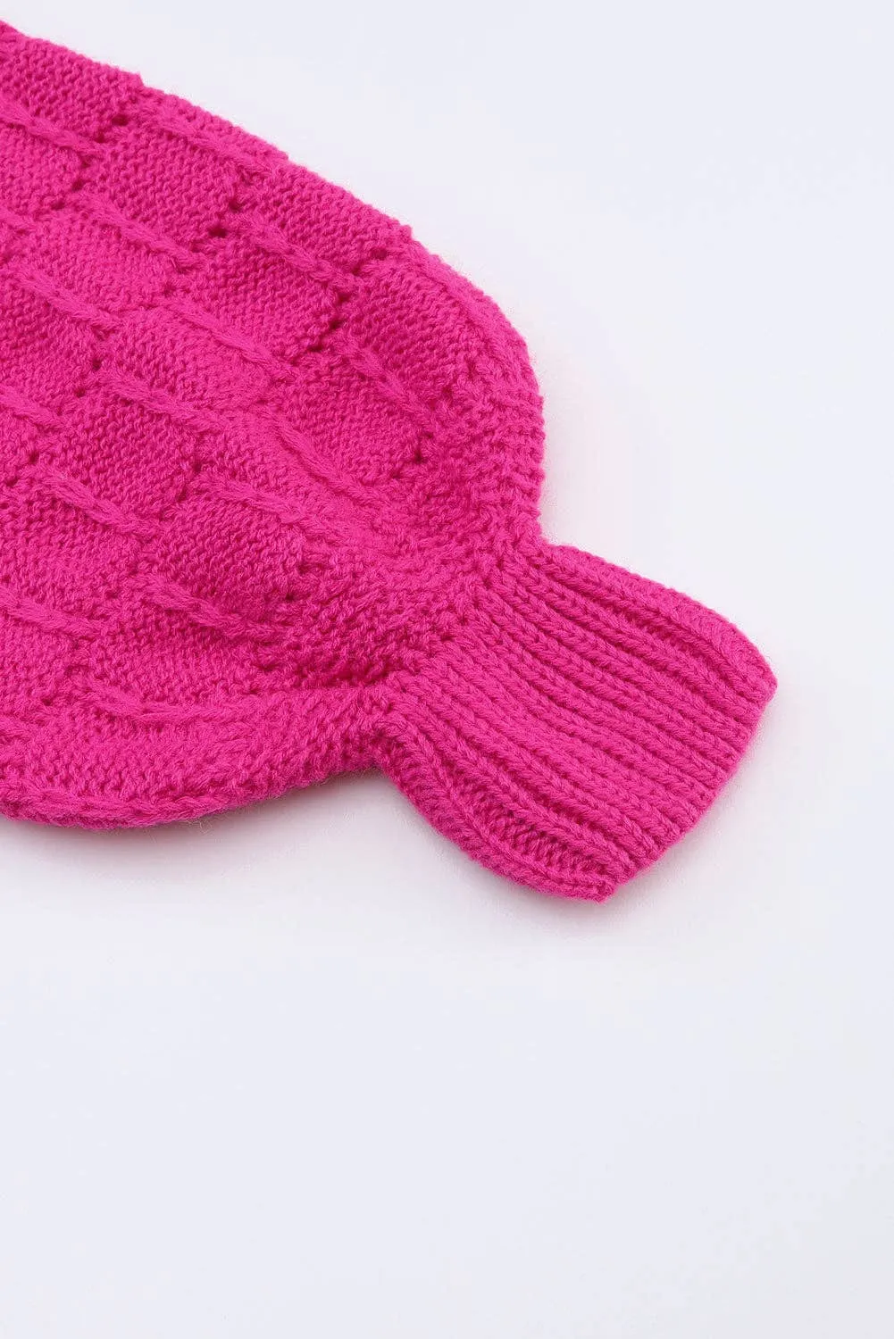 Bubble Sleeve Knit Sweater