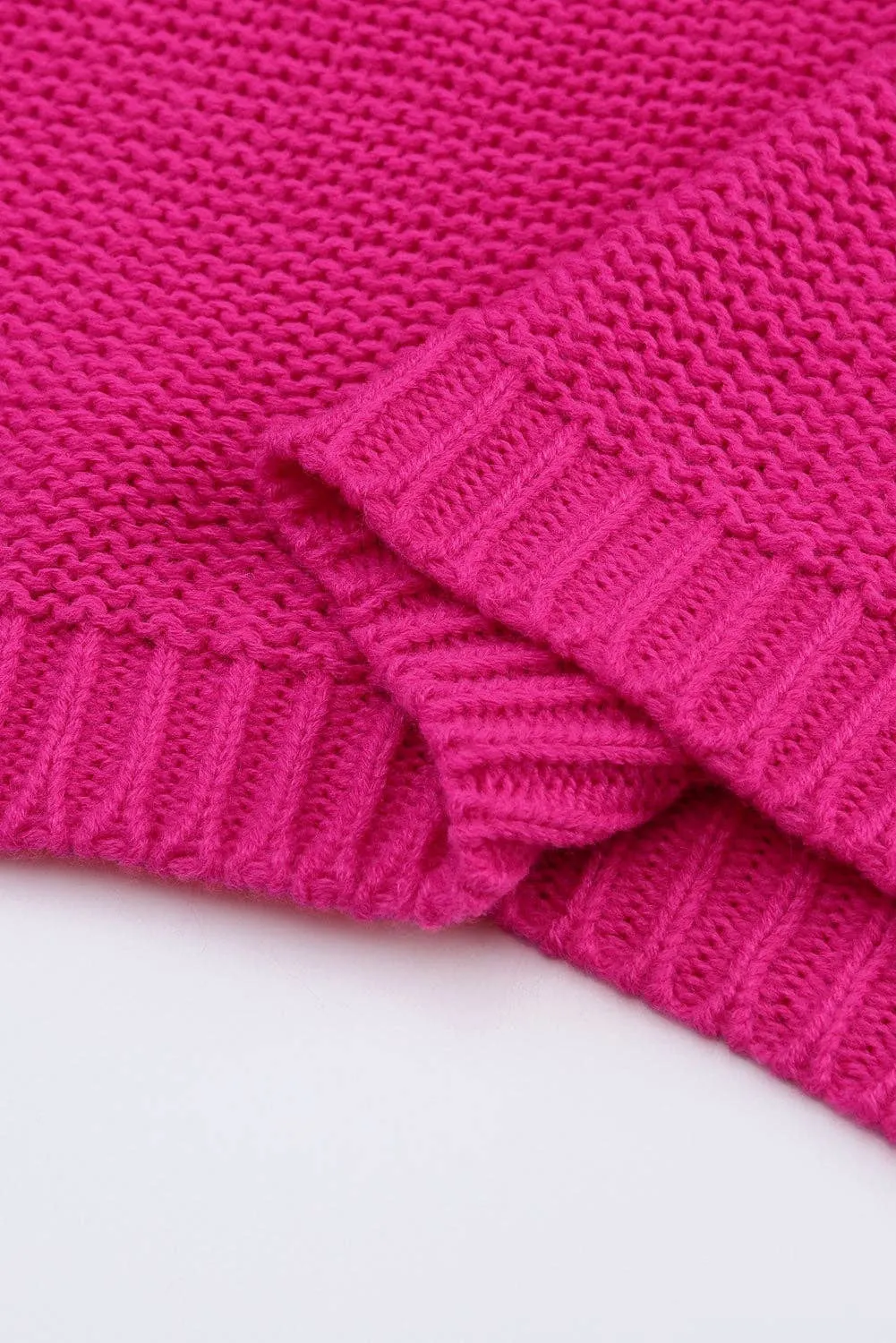 Bubble Sleeve Knit Sweater