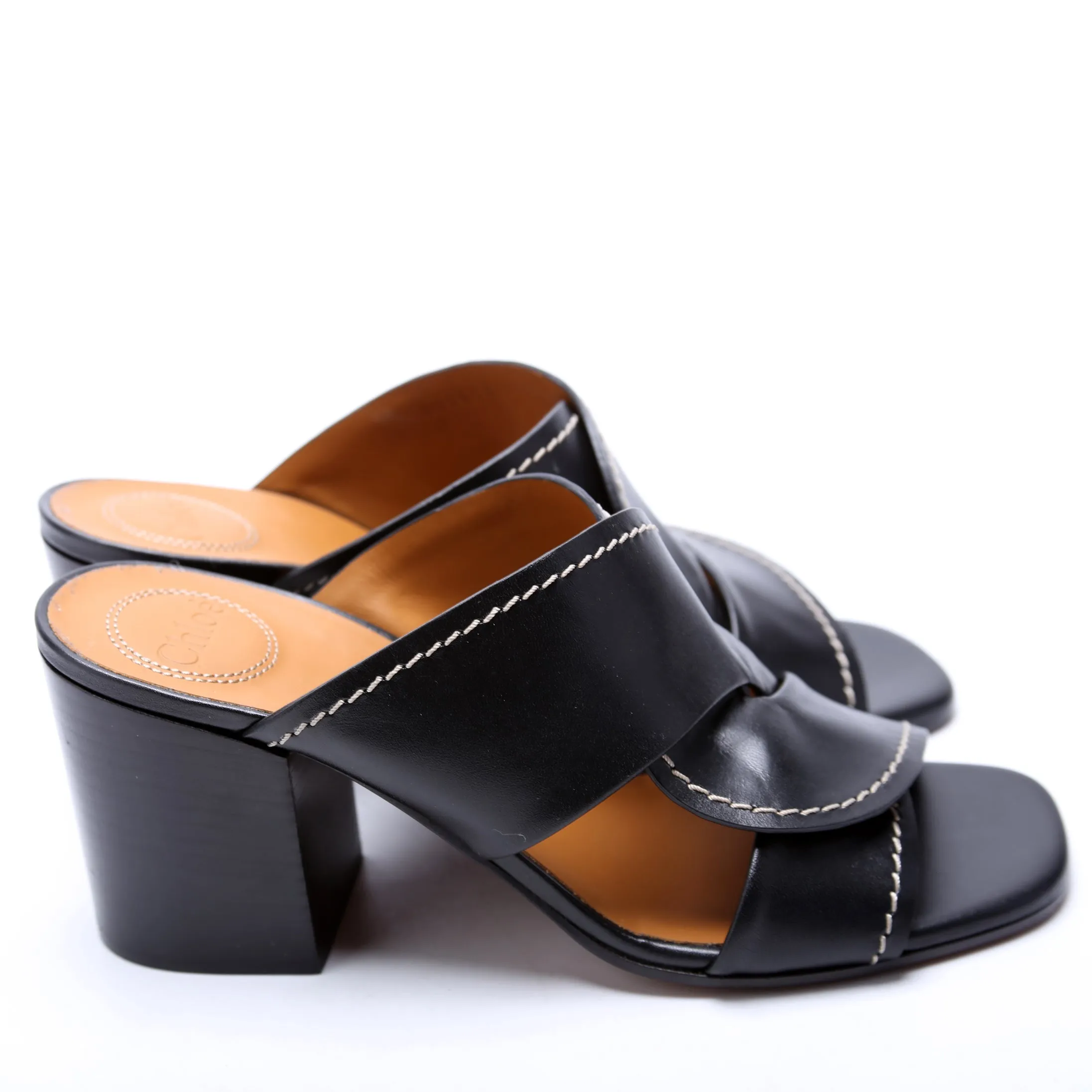 Candice Sandal Block Heels Size 38.5