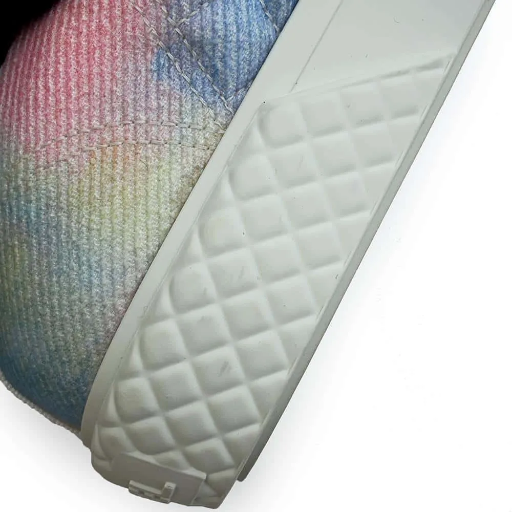 CHANEL CC Logo Matelasse Sneakers Multicolor G38278 Canvas Size 38C