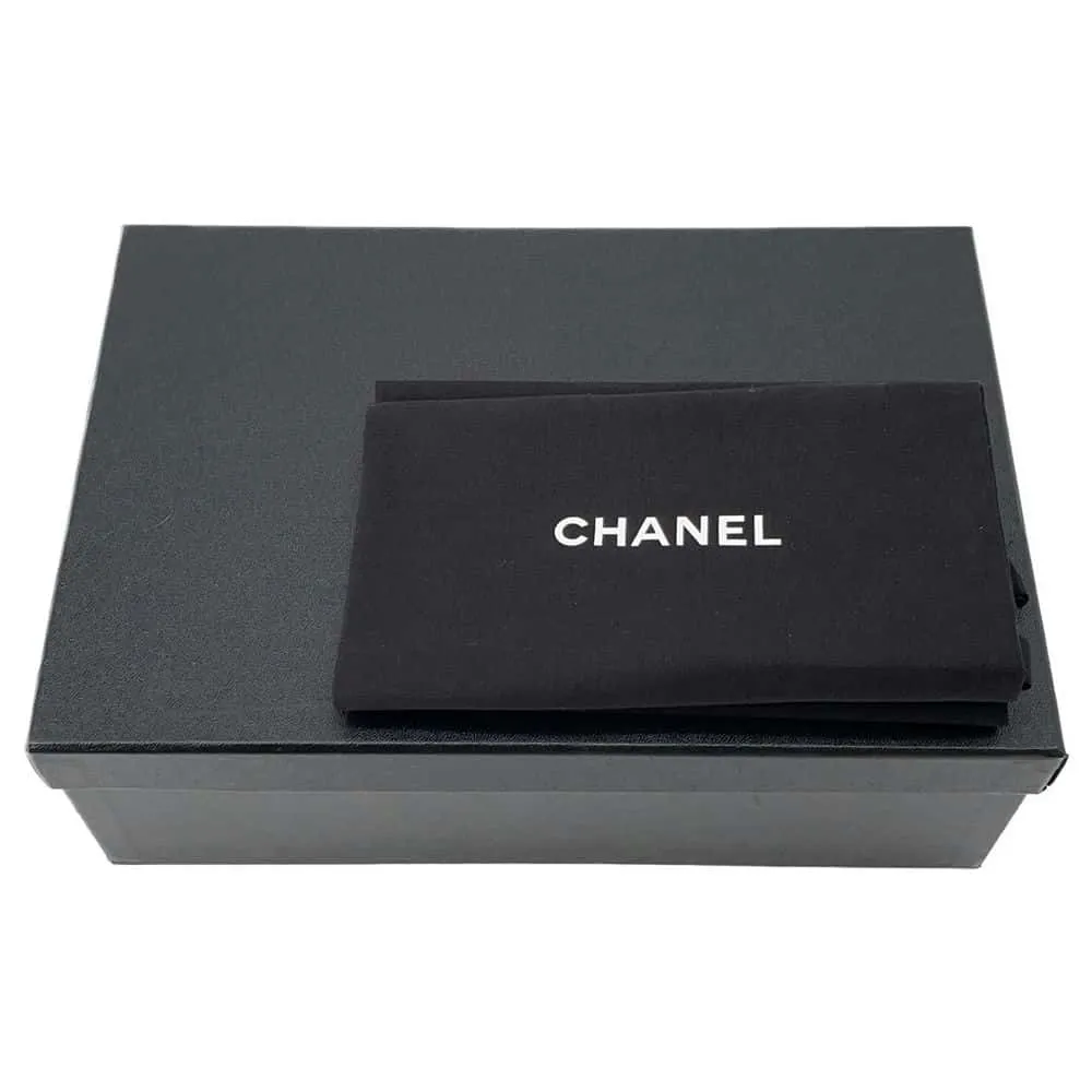 CHANEL CC Logo Matelasse Sneakers Multicolor G38278 Canvas Size 38C