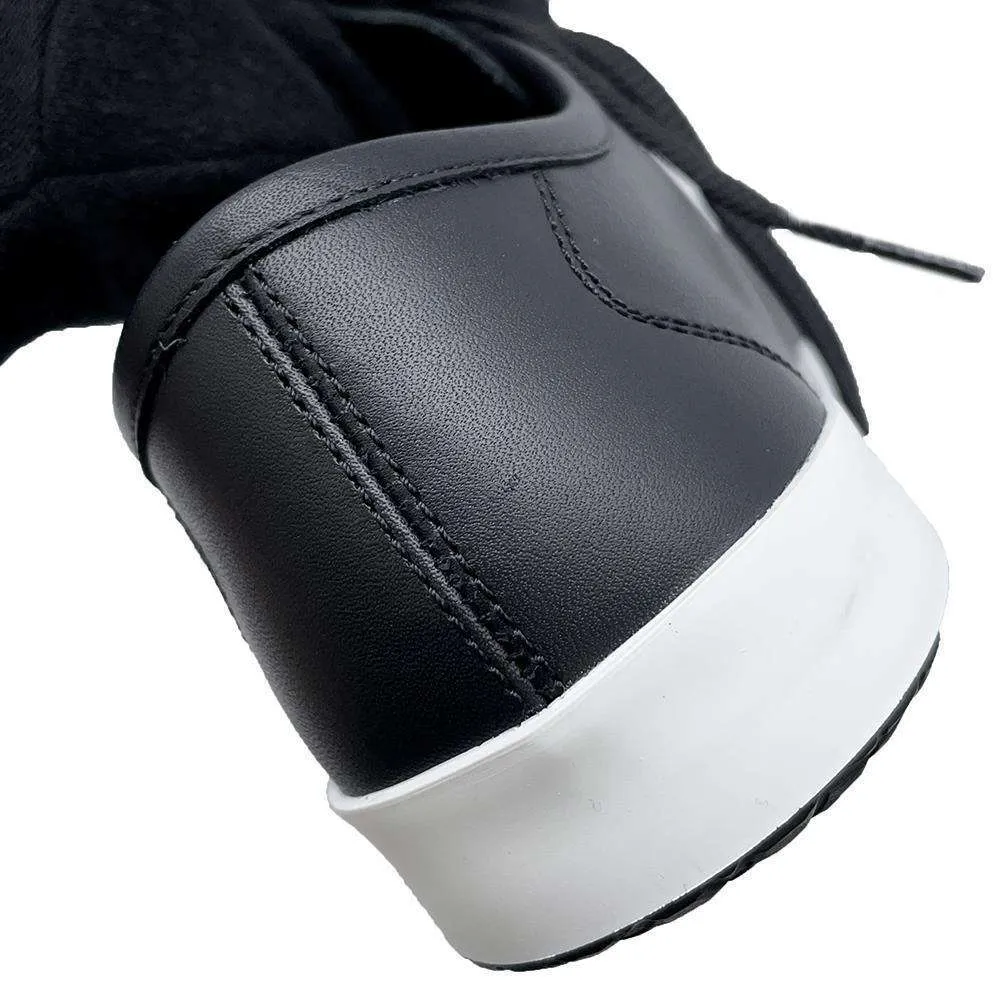 CHANEL CC Logo Sneakers Black G45714 Calf Leather suede Size 36