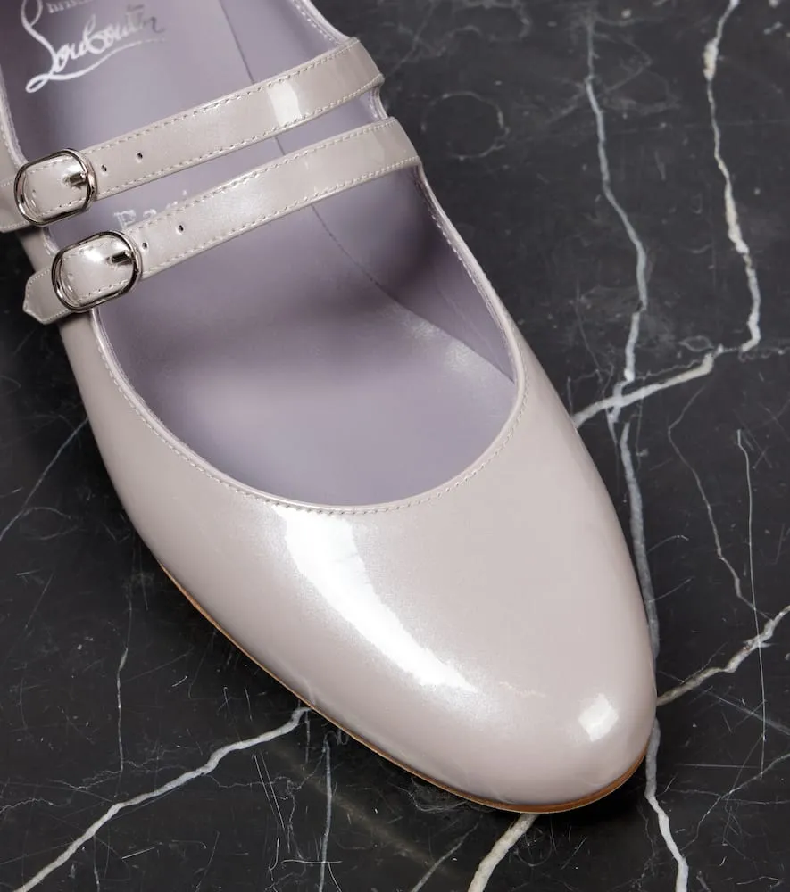 Christian Louboutin Sweet Jane patent leather Mary Jane flats
