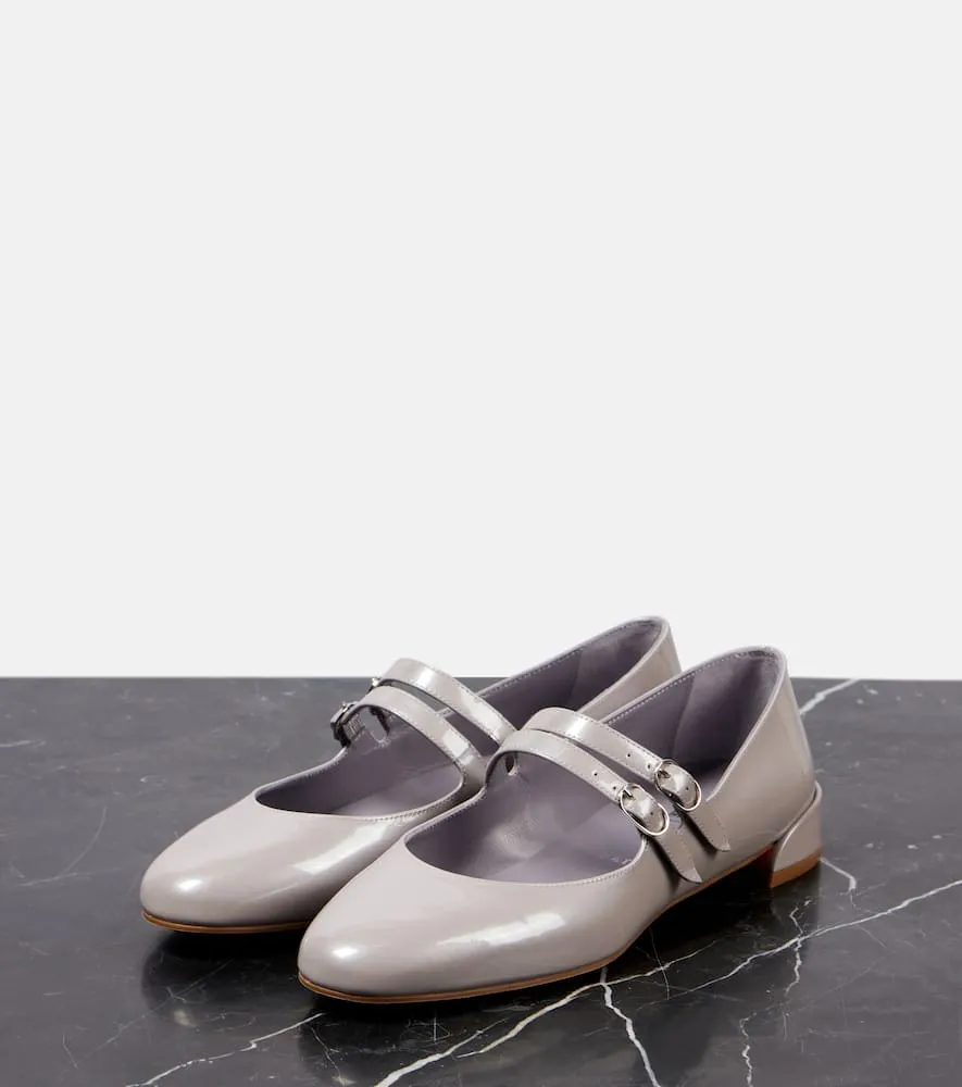 Christian Louboutin Sweet Jane patent leather Mary Jane flats