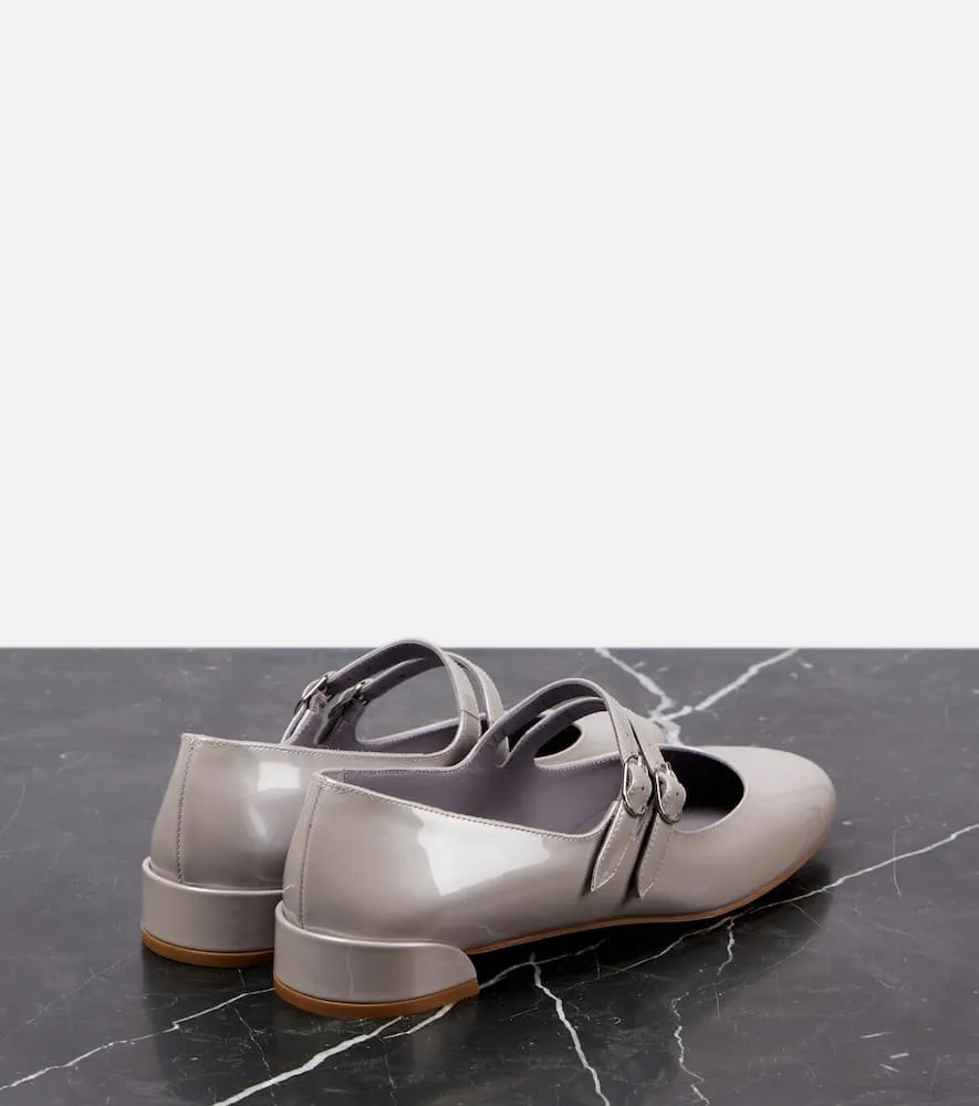 Christian Louboutin Sweet Jane patent leather Mary Jane flats