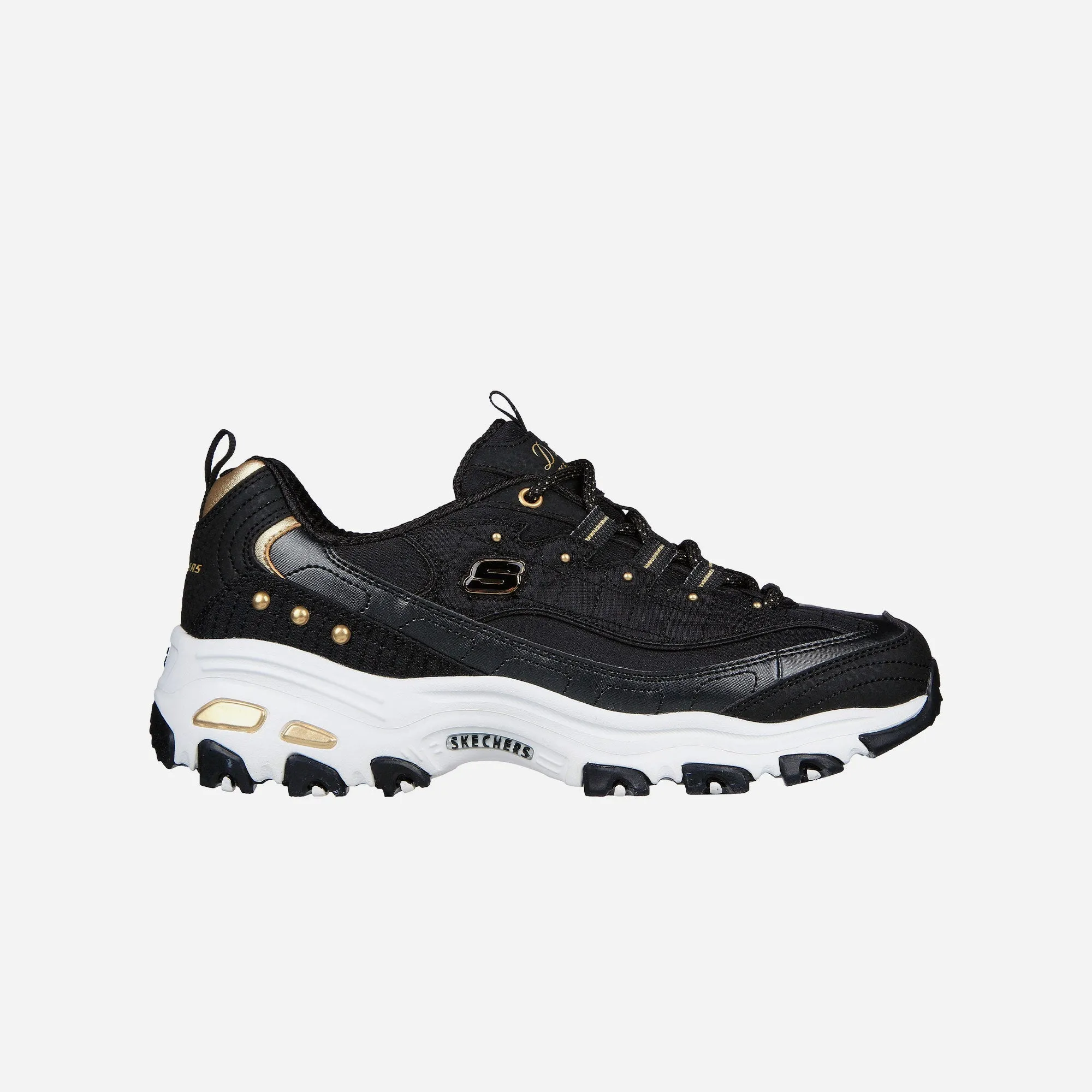 Giày Thời Trang Nữ Skechers D'Lites - Đen