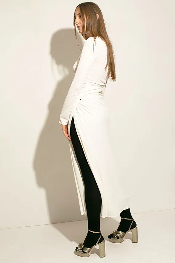 Gold Pleated Platform