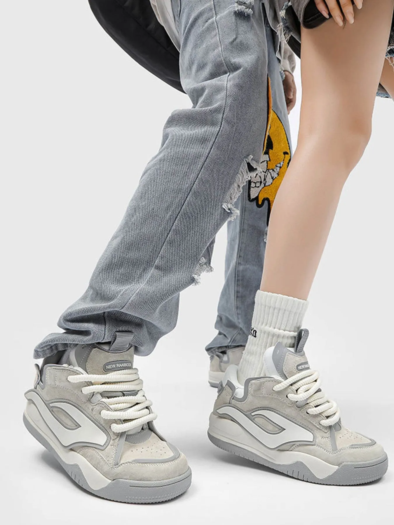 Sneakerhill Versatile Chunky Board Shoes - 1595