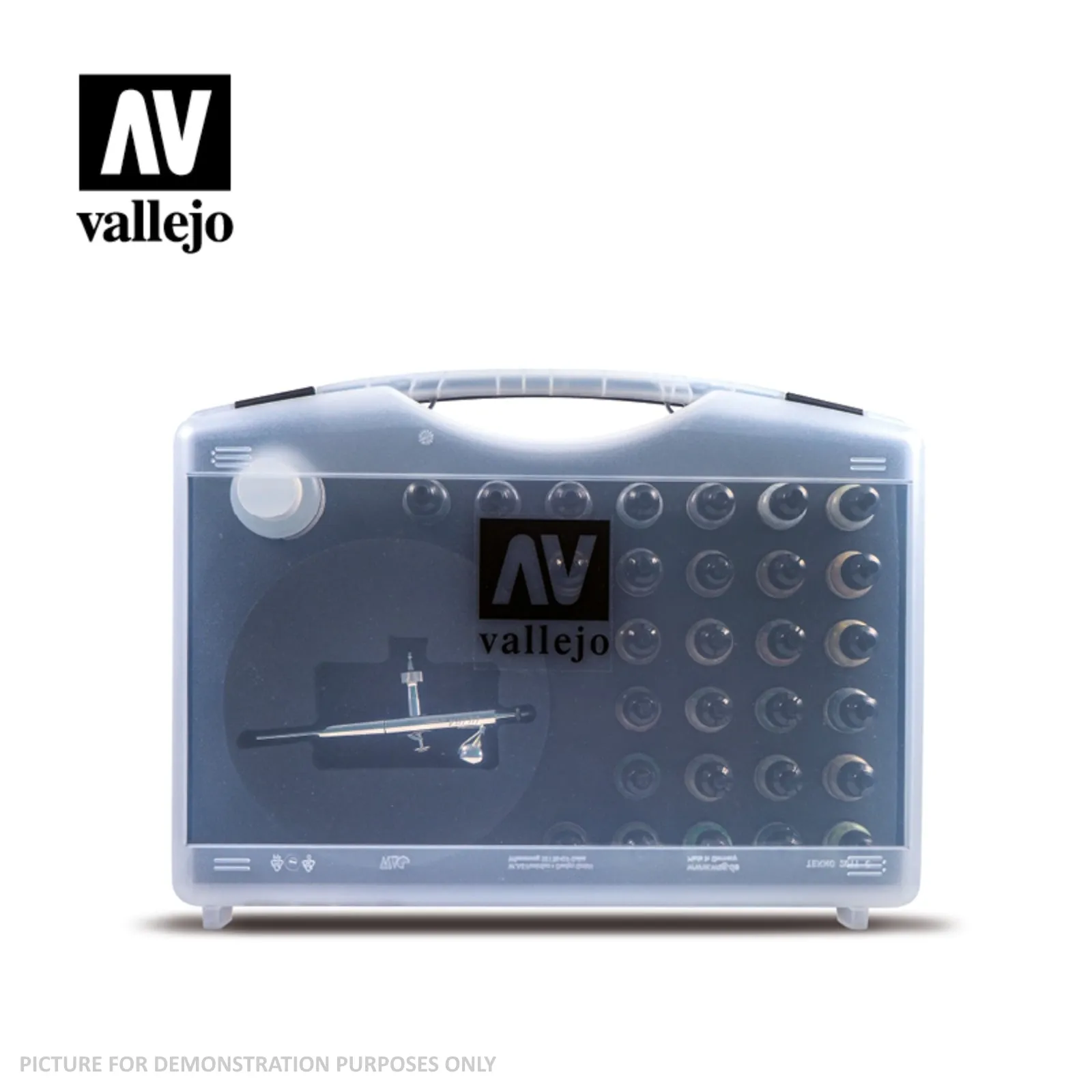 Vallejo Model Air - 29 Basic colours set   Airbrush Plastic Case